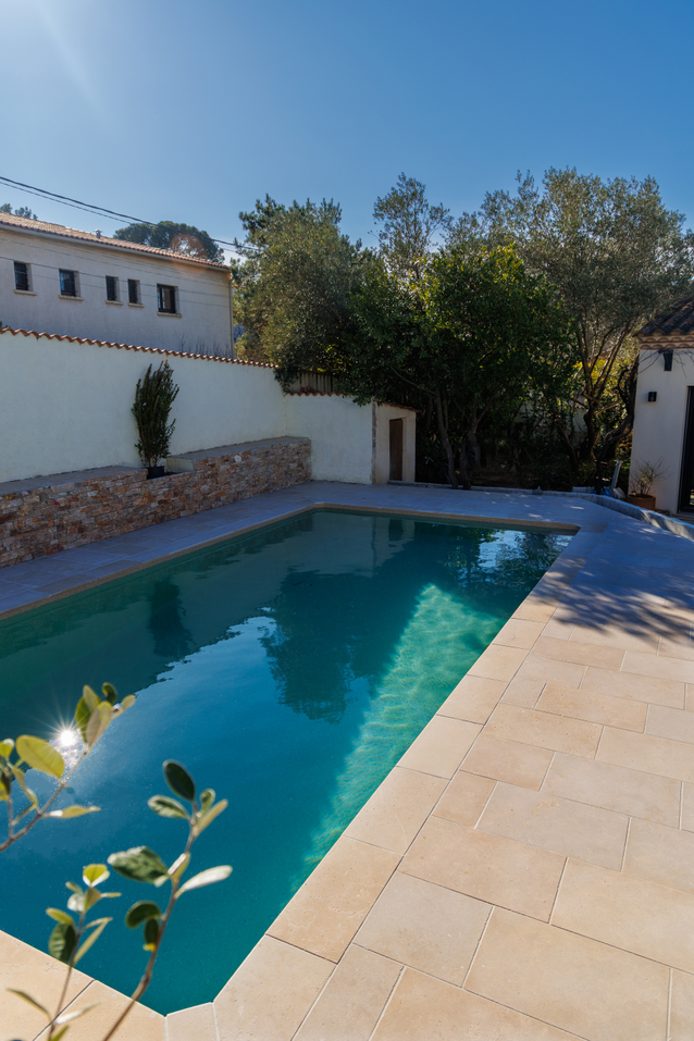 Terrasse de piscine